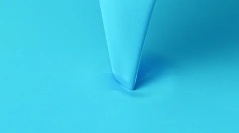Pouring paint into paint, Slow Motion Stock Footage 12727341