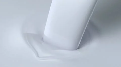 Pouring paint, Slow Motion Stock Footage 12231467