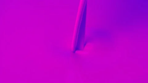 Pouring paint, Slow Motion Stock Footage 12234197