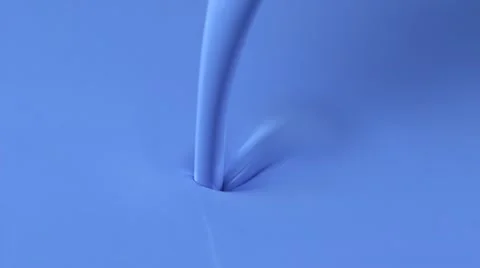 Pouring paint, Slow Motion Stock Footage 12234311