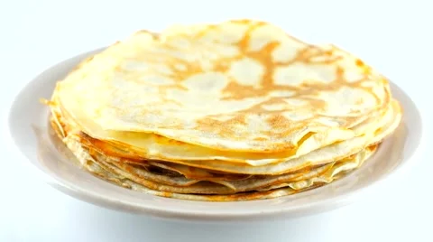 Pouring pancake jam Stock Footage 61233149