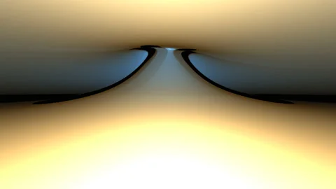 Pouring Plastic Liquid Poking Compression Wave Stock Footage 143892700