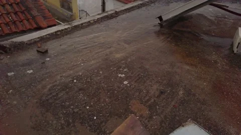 Pouring Rain Stock Footage 133221336