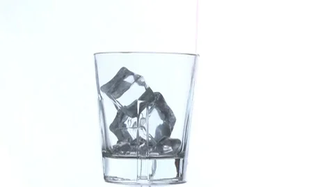 Pouring red drink Stock Footage 8647608