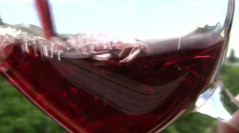 Pouring red wine 스톡 동영상 188687