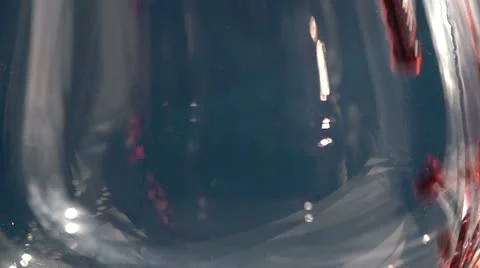Pouring red wine Stock Footage 21371866