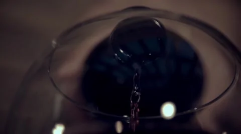 Pouring red wine in slow motion Stock Footage 67860774