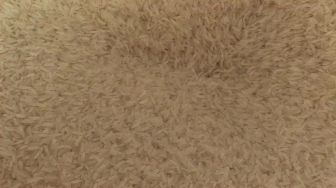 Pouring rice Stock Footage 477819