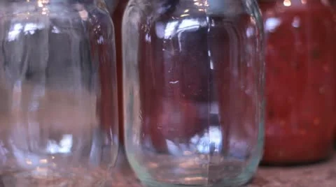 Pouring salsa Stock Footage 21225263