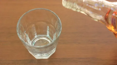 POURING SCOTCH WHISKEY Stock Footage 41763187