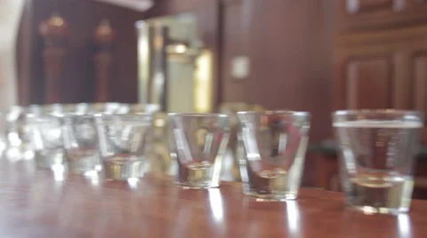 Pouring Shots Stock Footage 60100145