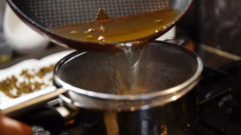 Pouring Slow Motion Stock Footage 126309436