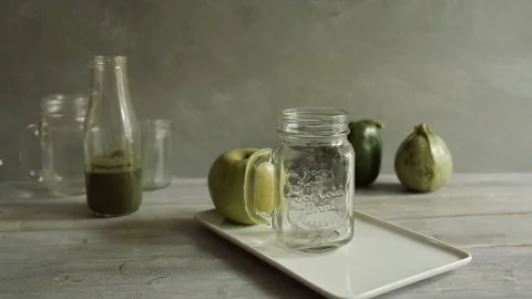 Pouring Smoothie 8 2 Stock Footage 89302968