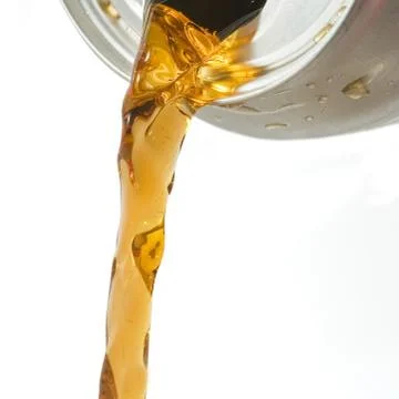 Pouring soda Foto stock