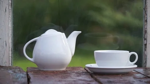 Pouring Tea Stock Footage 70793443