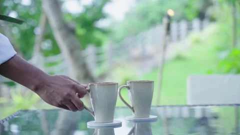 Pouring tea Video stock 287968708