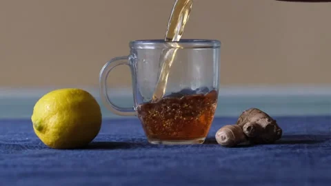 Pouring Tea Stock Footage 300988522