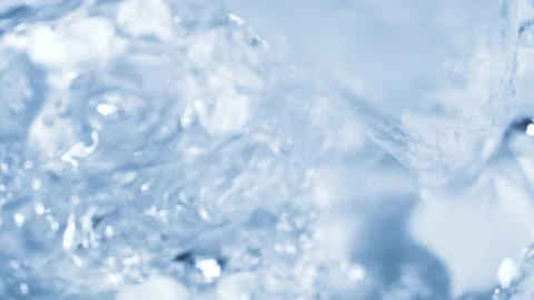 Pouring water to create an abstract view. Stock-Footage 237497696