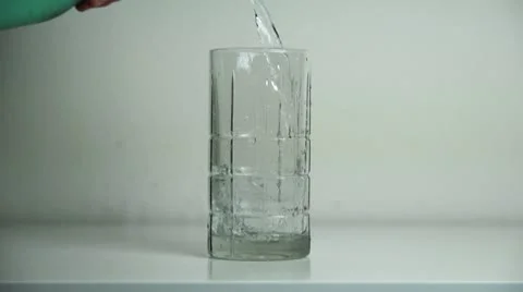 Pouring water Stock Footage 10757158