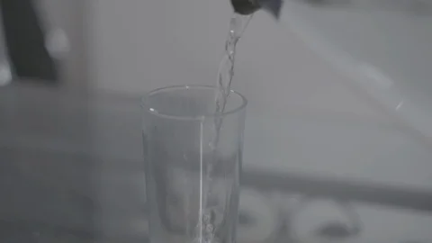 Pouring Water Stock Footage 128813272