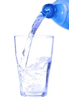 Pouring water Stock Photos