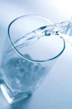 Pouring water Foto stock