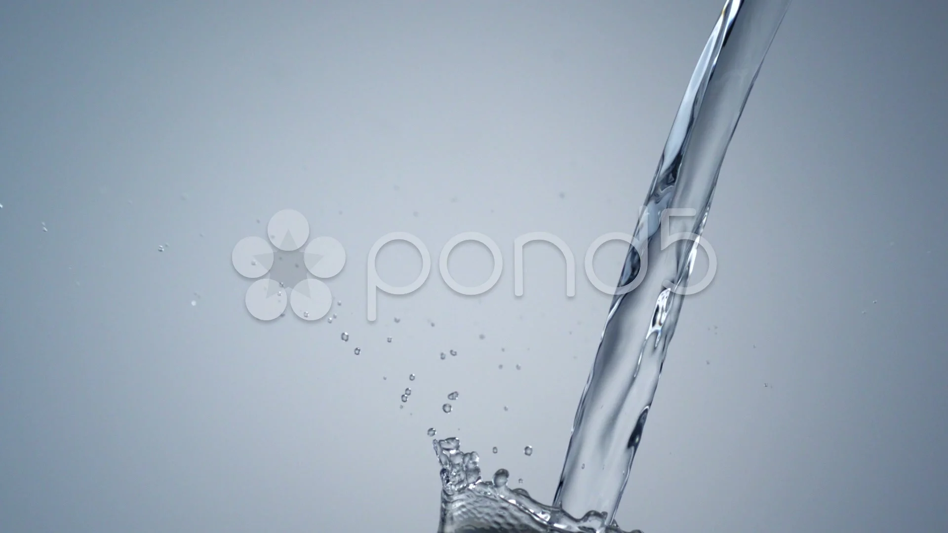 Drop of water splashing into cup, slow m, Stock Video