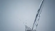 Pouring Water, Slow Motion Stock Footage