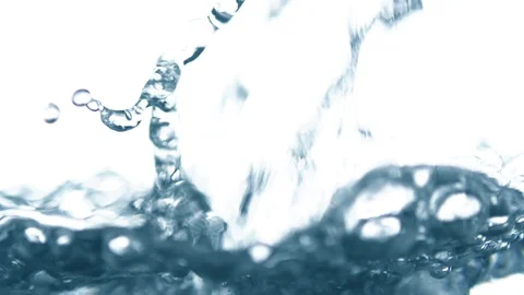 Pouring water - slow motion Stock Footage 89636668
