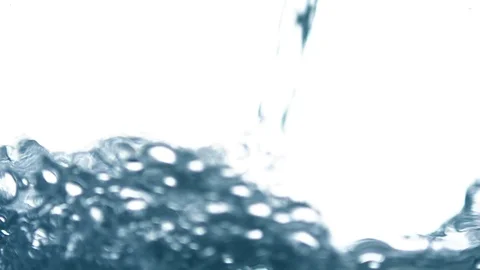 Pouring water - slow motion Stock Footage 89637779
