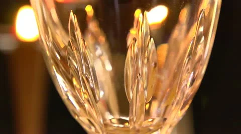 Pouring white wine cu Stock Footage