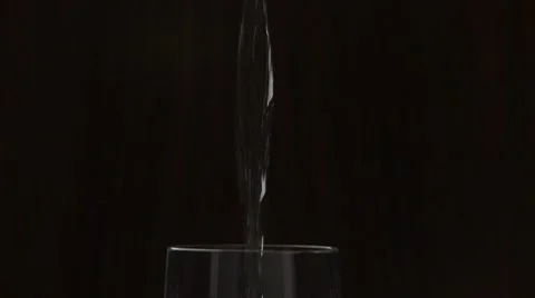 Pouring white wine Stock Footage 8570996