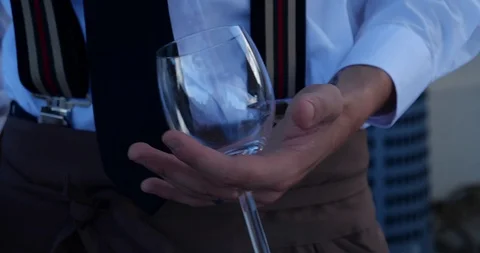 Pouring wine Stock Footage 126594330