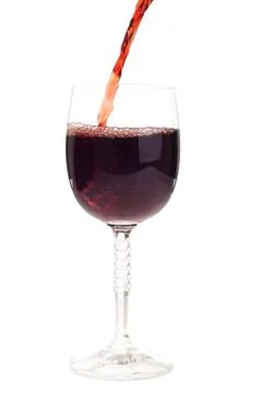 Pouring wine Stock Photos