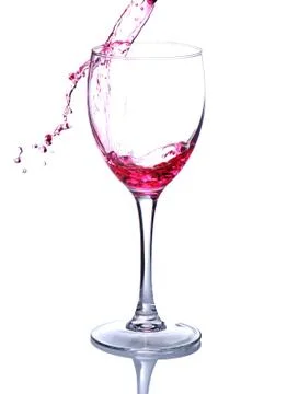 Pouring wine Stock Photos