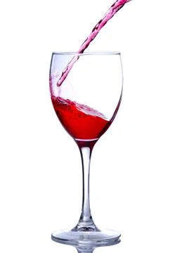 Pouring wine Stock Photos