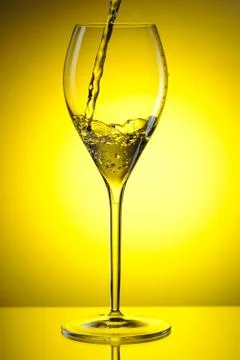 Pouring wine Stock Photos