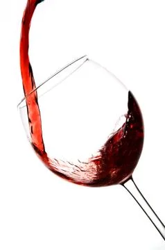 Pouring wine Stock Photos