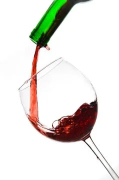 Pouring wine Stock Photos