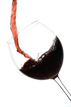 Pouring wine Stock Photos