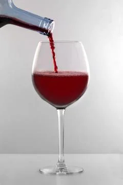 Pouring the wine Stock Photos