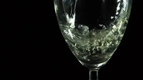 Pouring wine in slow motion Stock-Footage 55369657