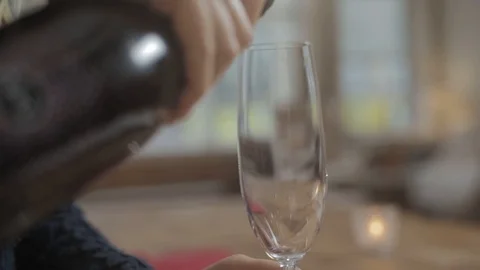 PouringGlassofWine Stock Footage 88838700