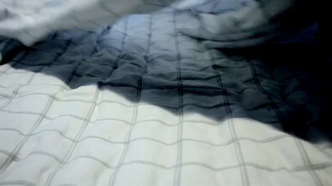 POV bed being made Stock Footage 94721338