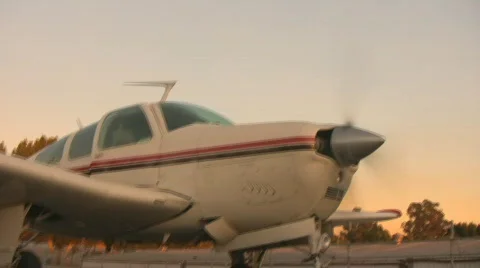 POV BOARD PLANE LEFT-EYE Stock Footage 286026