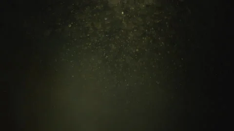 POV of Cave Dust Walking Through Underground Lava Tunnel Видео 232170193