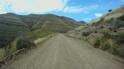 POV dirt road Stock Footage 27363060