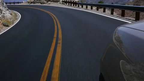 POV Of Driving Car Stock Footage 71943850