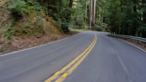 POV Of Driving Car Stock Footage 71944575