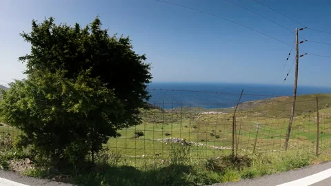 POV driving in Crete Stock Footage 201922361